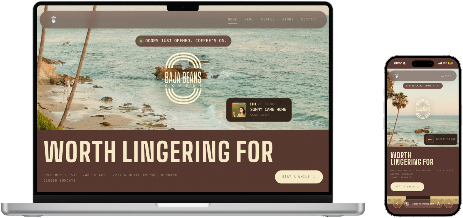 Baja Beans app