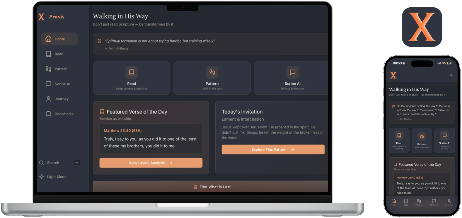 Praxis app